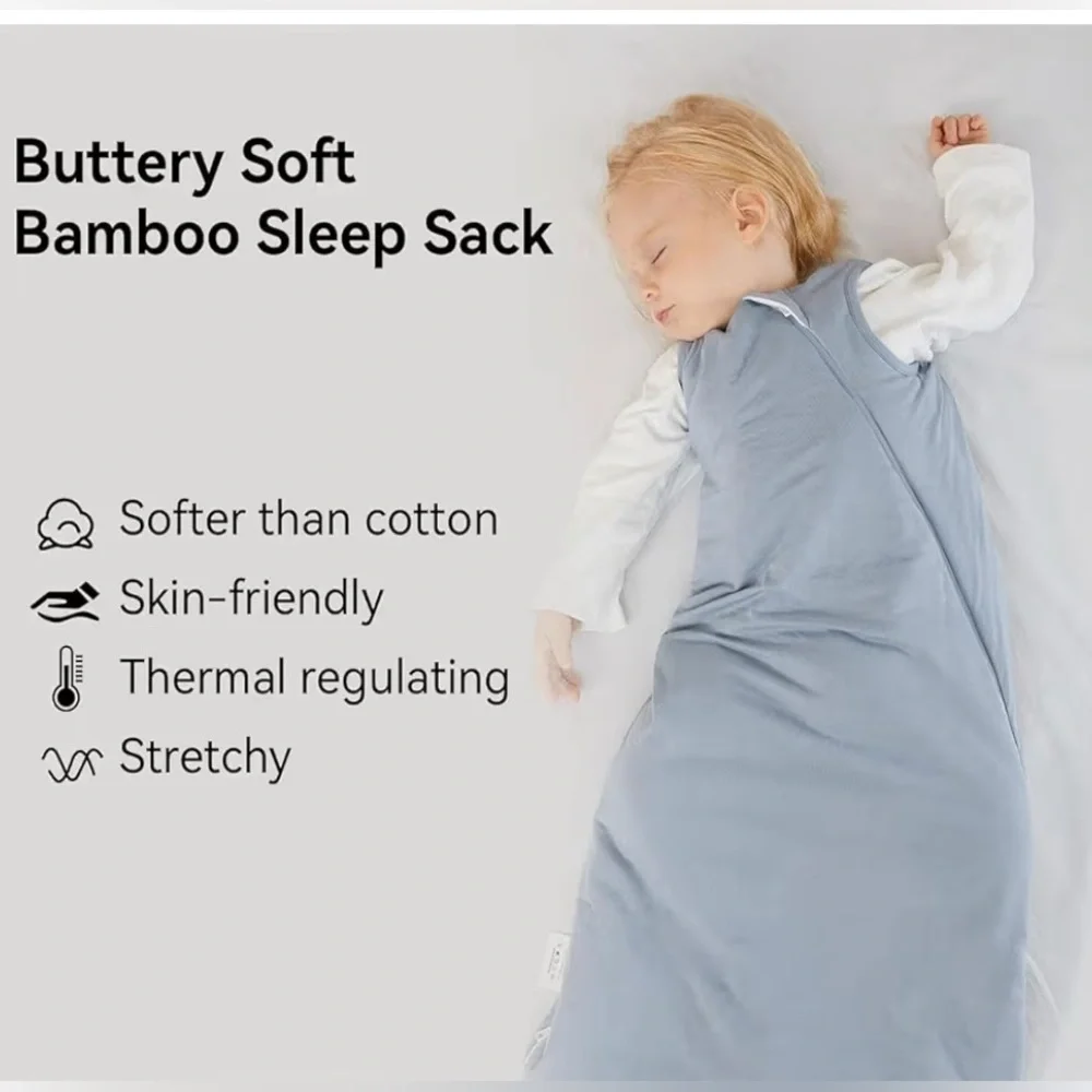 BubblePanda Bamboo‎ Rayon Sleep Sack – Size XXL (24-36 months) 🐼